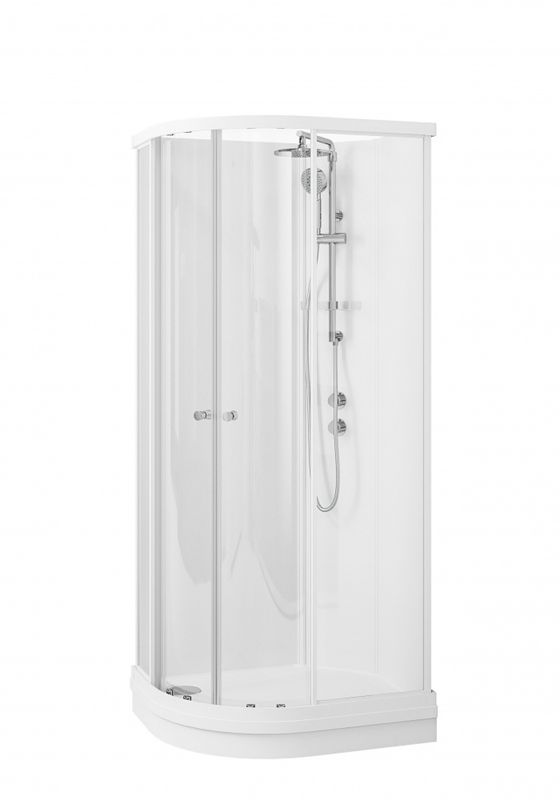 VikingBad Sofia Dusjkabinett 70x90x210, Pluss