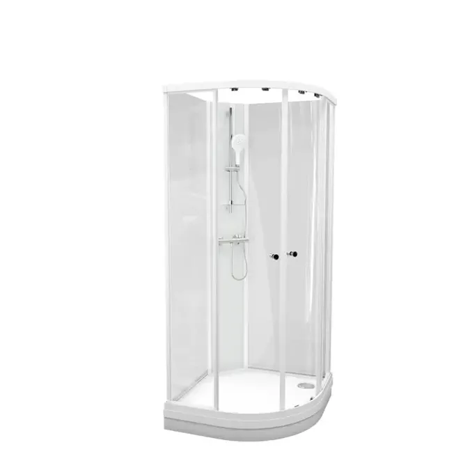 Hovedbilde Dusjkabinett SOFIA basic 100x100x210cm hvit/klar ...