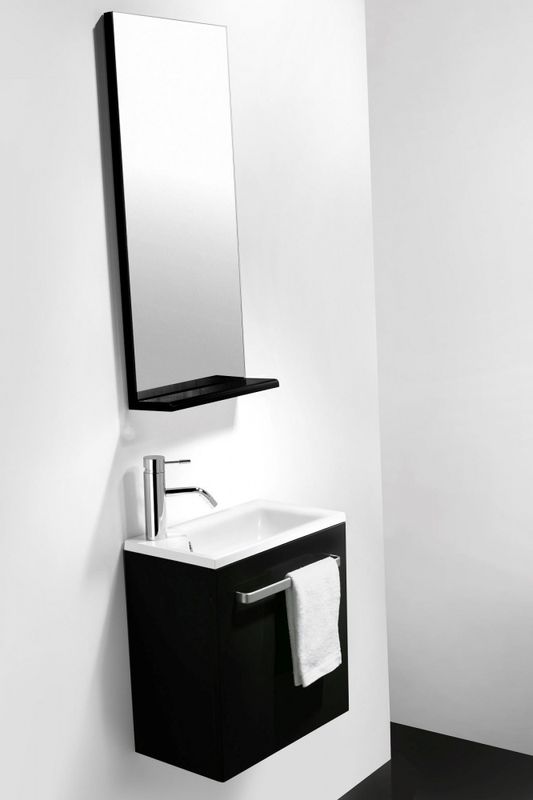 Niza møbelpakke, sort matt