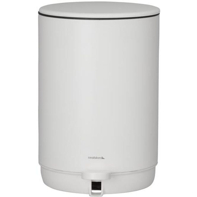 Hovedbilde Sealskin Mind 5L pedalbøtte hvit matt