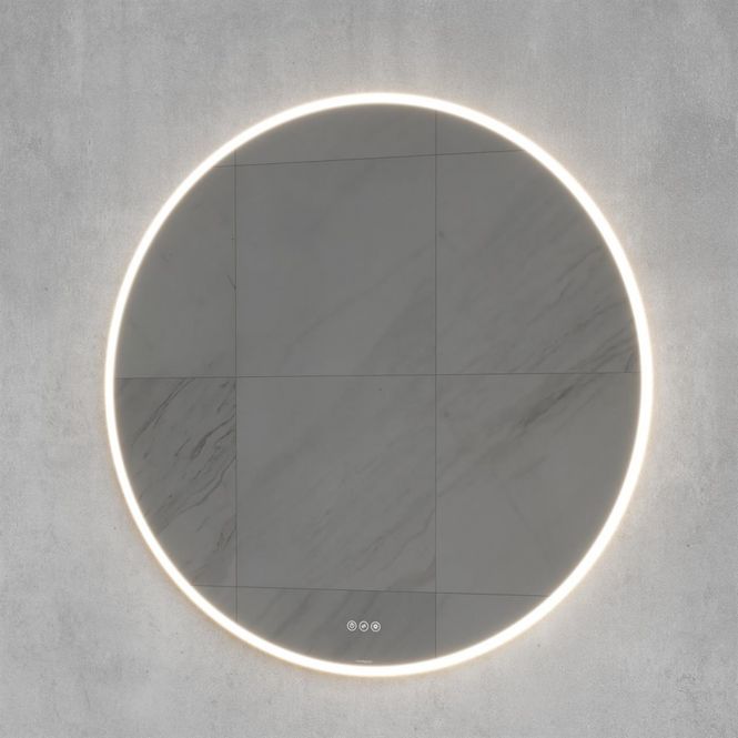 Hovedbilde Vikingbad Oda 60cm Rundt speil med LED lys