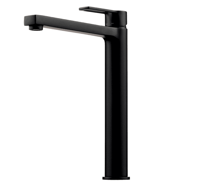 Hovedbilde Tapwell RIN081 Servantbatteri Matt Sort