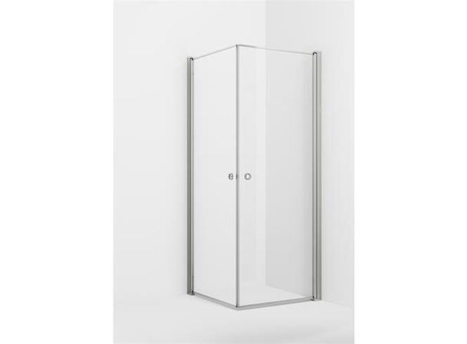 Hovedbilde VikingBad dusjhjørne rett LIAM 90x90cm SGl