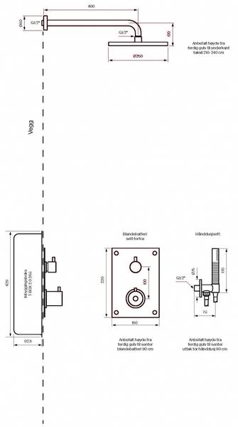 Tapwell BOX7268 ED2 sort matt