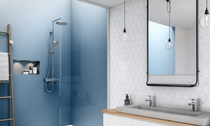 Oras Nova dusjkran med rainshower og comfort termostat