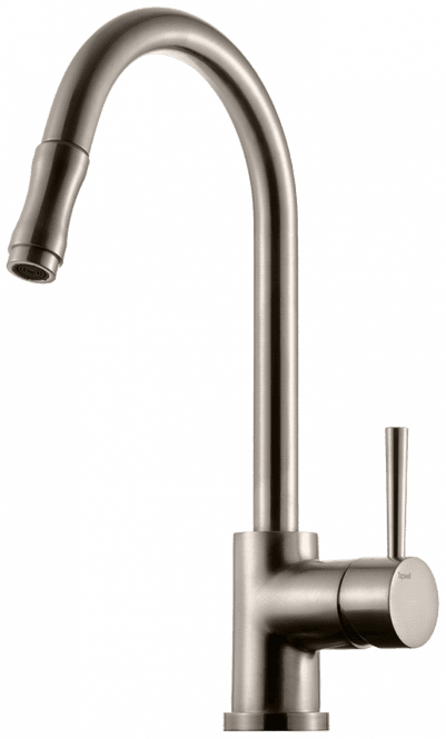 Hovedbilde Tapwell EVO185 kjøkkenbatteri, Brushed Nickel