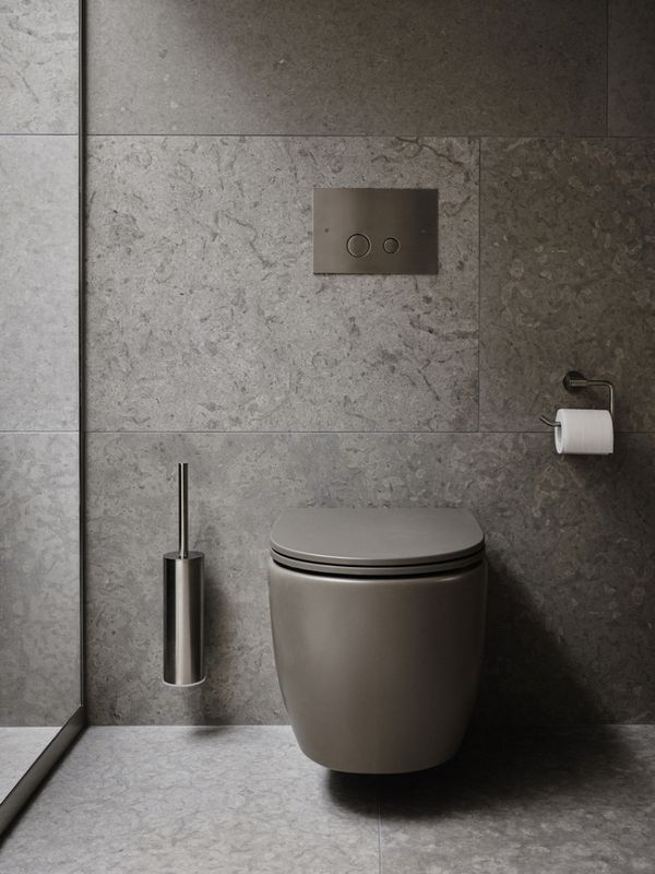 Tapwell TA220 talettbørste Brushed Nickel