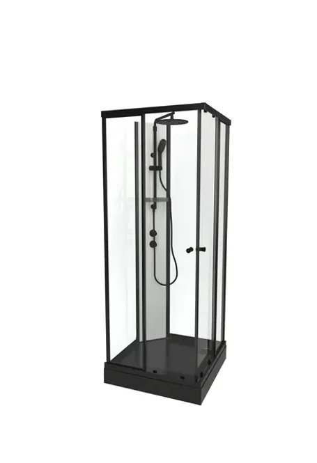 Hovedbilde VikingBad Dusjkabinett SOFIA rett pluss 90x90 ...