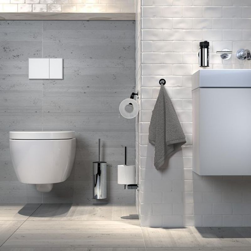 Tiger Noon Reserverullholder, krom