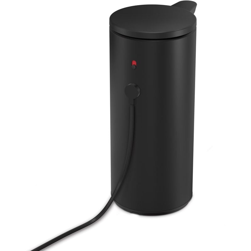 Simplehuman ST1084 automatisk såpedispenser oppladbar Sort Matt stål