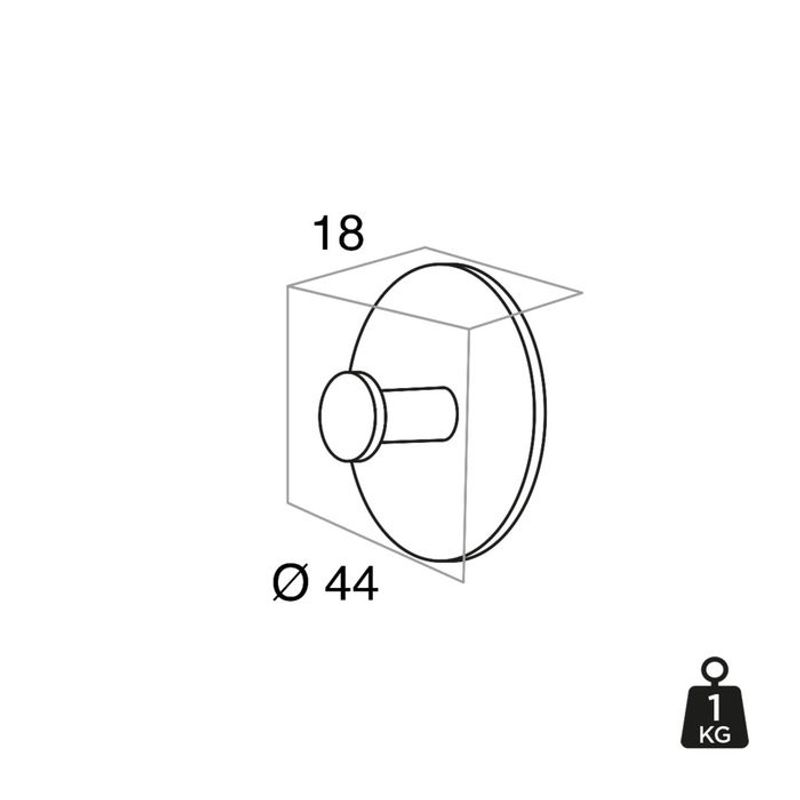 Tiger Base krok børstet gull