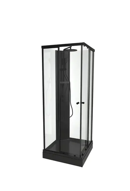 Hovedbilde VikingBad Dusjkabinett SOFIA rett pluss 90x90 ...