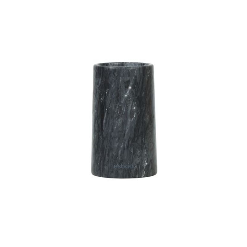 Esbada Marmor Tannglass, svart