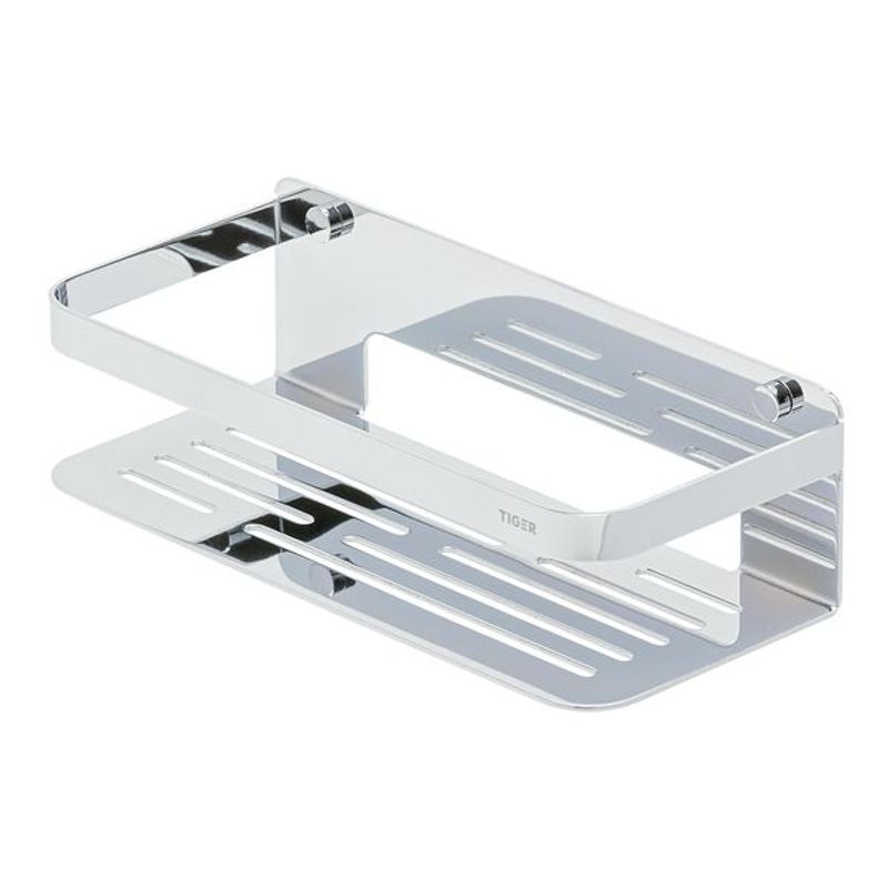 Tiger Caddy dusjkurv blankpolert rektangulær liten