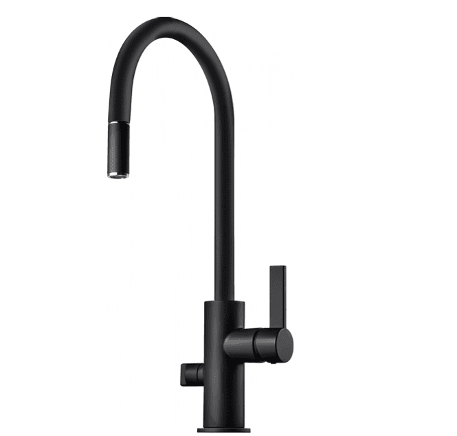 Hovedbilde Tapwell ARM885 kjøkkenbatteri Matt Sort