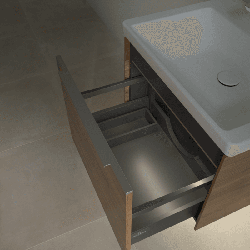 Villeroy & Boch Subway 3.0 Servantskap, m/1 skuff, Oak Kansas
