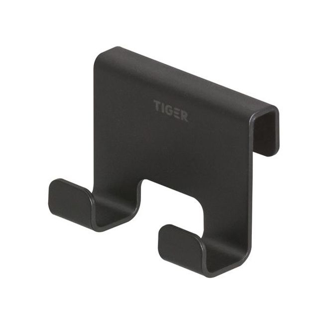 Hovedbilde Tiger Caddy Dusjkabinett håndklekrok 6-8 mm Sort