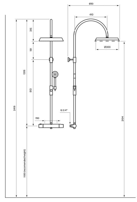 Tapwell ARM7300 Takdusj Bronze