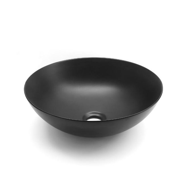 Hovedbilde Korsbakken Lys Bolleservant Matt Sort - 40 cm